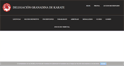 Desktop Screenshot of karategranada.com